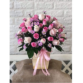 Mua Giỏ Hoa Tươi TT 497
