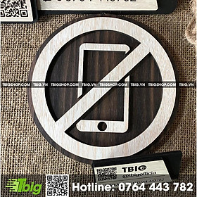 Mua Bảng cấm dụng điện thoại (no phone) gắn tường