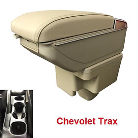 Hộp tỳ tay xe ô tô dành cho xe Chevolet Trax tích hợp 7 cổng USB