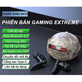 Mua Tai Nghe Gaming PUBG hình mũ bảo hiểm H03 Tai Nghe Không Dây Bluetooth 5.3 Âm Thanh HIFI Có Mic Chống Ồn Pin Trâu Độ Trễ Cực Thấp PavuTech