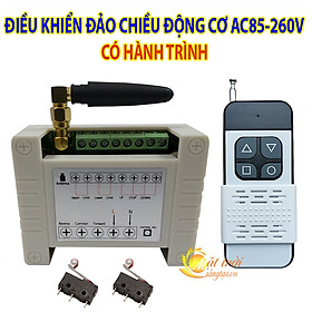 Mua Công tắc điều khiển đảo chiều động cơ AC85-260V có hành trình V4