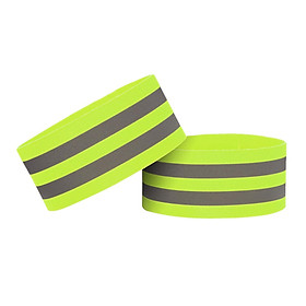 Reflective Bands Elastic Safety Reflector Tape Straps for Arm Ankle Bike