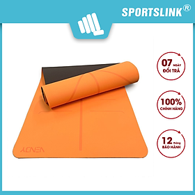 Thảm tập yoga Vendy định tuyến TPE thân thiện với môi trường 6mm Sportslink