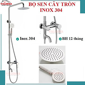 Mua Bộ sen cây tắm đứng inox sus304 nóng lạnh Valenza SCT-01