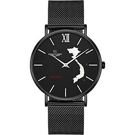 Đồng hồ nam dây thép dạng lưới srwatch vnu2318.1601