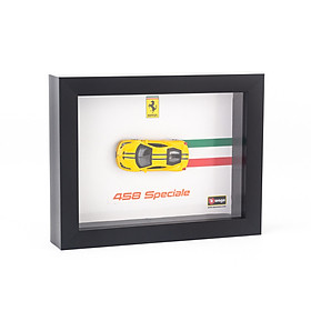 Hình ảnh Khung tranh mô hình xe Ferrari 458 Speciale 1:43 Bburago