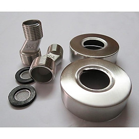 Mua Chân Sen Chữ Z INOX 304 Không Han Gỉ Chân Củ Sen Tắm Nóng Lạnh