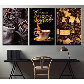 Mua TRANH TREO TƯỜNG TRANG TRÍ QUÁN CAFE -TRANH KIM SA CÓ SẴN KHUNG-TẶNG KÈM ĐINH CHUYÊN DỤNG 3 CHÂN KHÔNG CẦN KHOAN TƯỜNG