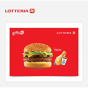 Lotteria - Cheese Burger Value