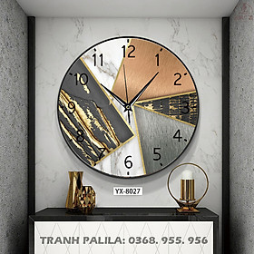 Mua Đồng Hồ Pha Lê Treo Tường Trang Trí Không Gian Sang Trọng - Tranh Đồng Hồ Họa Tiết Trừu Tượng Nghệ Thuật