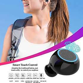 Touch Control M11 Bluetooth HiFi Wireless Headphones Light Digital Display