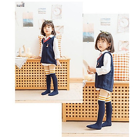 Quần tất len giả bốt cho bé gái phong cách Hàn Quốc cho bé từ 3 - 12 tuôi