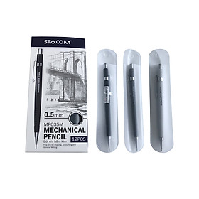 Bút chì kim bấm 0.5mm thân nhựa STACOM MP035M