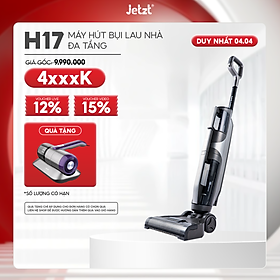 Mua Máy lau nhà hút bụi không dây thế hệ mới JETZT H17 lực hút 18000PA