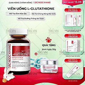 Viên Uống Sắc Ngọc Khang Dưỡng Trắng Sáng Da Whitening Plus 60 Viên
