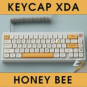 Mua KEYCAP XDA THICK PBT HONEY & MILK 137 PHÍM CHO BÀN PHÍM CƠ