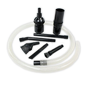 8Pcs/Set 32mm Universal Hand Held Vac Cleaning Parts Set Micro Vacuum Attachment Kit Multi-function Suction Head with Computer Air Conditioner Electrical Brush