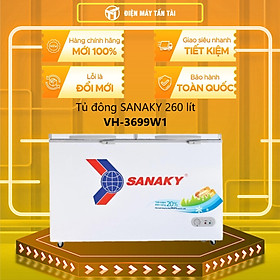 Tủ đông Sanaky 260 lít VH-3699W1