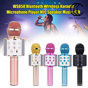 Micro Bluetooth Không Dây Hát Karaoke T ~ Ws858