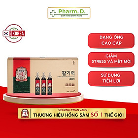 Nước Hồng Sâm Vital Tonic Hwal Gi Ruk KGC Cheong Kwan Jang (20ml x 10 Ống)