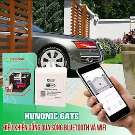Mua Bộ điều khiển cổng tự động Hunonic Gate  Điều khiển từ xa bằng điện thoại qua Tích hợp Wifi và Bluetooth