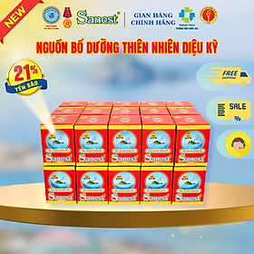 Nước Yến sào Khánh Hòa Sanest 21% - Có đường