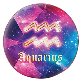 Gối tròn Cung bảo bình Galaxy - GOZG011