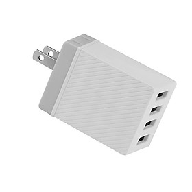Mua Sạc Hoco PowerPort 4 cổng 17W US có PowerIQ (Trắng) - Hàng Chính Hãng