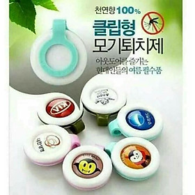 Vòng đeo tay / Khuy cài chống muỗi cho bé Bikit Hàn Quốc