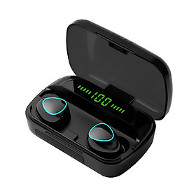 M10 True Wireless Earbuds BT 5.1 Headphones TWS Stereo Earphones with Touch Control 2000mAh Power Bank Case LED Digital