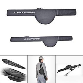 Pack of 2 Fishing Rod Reel Tube Case Fishing  Fishing Rod