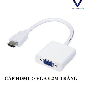 Mua CÁP HDMI -  VGA L 0.2M TRẮNG