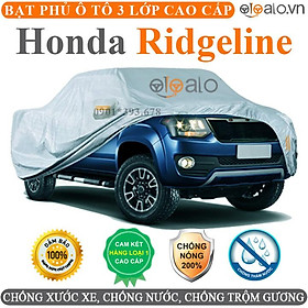 Bạt phủ xe ô tô Honda Ridgeline vải dù 3 lớp CAO CẤP BPXOT