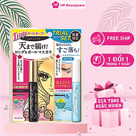 Combo Mascara Chuốt Mi Dài Và Mascara Tẩy Trang Mi Kissme Heroine (2 cây )