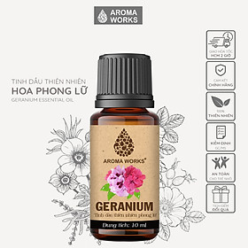 Hình ảnh Tinh dầu thơm phòng Aroma Works hoa Oải Hương - Hoa Lài - Phong Lữ - Trà Trắng - Ylang làm nến thơm