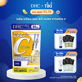 Thực phẩm bảo vệ sức khỏe Viên uống DHC bổ sung vitamin C Nhật Bản