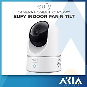 Camera Eufy Security Indoor Cam 2K Công nghệ AI Xoay 360 độ Đàm thoại 2 chiều - Hàng Chính Hãng