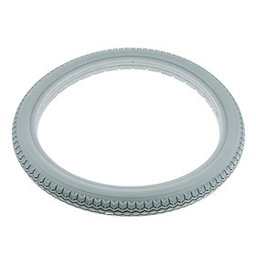 Premium Grey Polyurethane Snap-on Xe Lăn Lốp Universal Fit