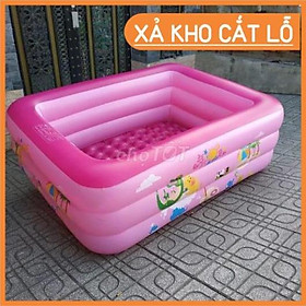 Mua Bể Bơi Phao Hơi Cho Bé 3 Tầng  Bể Bơi Ngoài Trời NHIỀU KÍCH THƯỚC CHO BÉ YÊU M2-M3-M5-M8-2M1