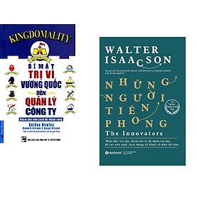 Hình ảnh Combo 2 cuốn sách: Bí Mật Trị Vì Vương Quốc Đến Quản Lý Công Ty + Những Người Tiên Phong