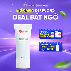 Gel làm sạch tẩy tế bào da chết và dưỡng ẩm da Laaskin 50g