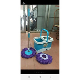 Mua Bộ lau nhà 360 độ Hưng Huê lồng inox hàng Việt Nam