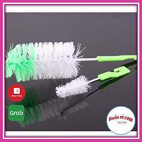 Mua set 2 cọ rửa bình sữa/ cốc cho bé Siêu_Rẻ - 00189