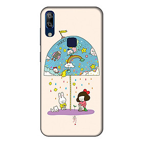 Ốp lưng điện thoại VSmart Active 1 Plus hình Thỏ Trắng - Hàng chính hãng