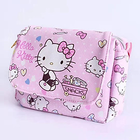 Hoạt Hình Túi Xách Thời Trang Mới Hello Kitty Túi Nữ Da Đeo Chéo Túi Đeo Vai Cinnamoroll