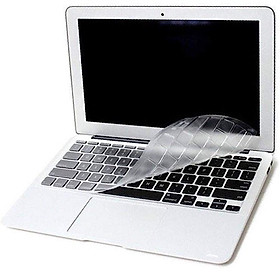 Miếng phủ bàn phím cho MacBook Air 11.6 inch hiệu JCPAL FitSkin Clear Tpu siêu mỏng 0.1 mm - Hàng nhập khẩu