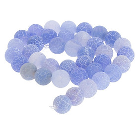 Smooth Surface Agate Stone Round Loose Bead for Jewelry Necklace Making