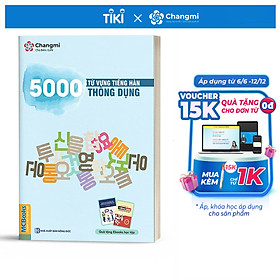 5000 Từ Vựng Tiếng Hàn Thông Dụng (Tái Bản 2020)