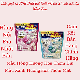 Mua Viên giặt xả Gel Ball 4D túi 31 viên nội địa Nhật Bản