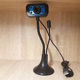 Mua Webcam VSP độ phân giải 720p có micro phone - tích hợp 4 đèn led trợ sáng (màu ngẫu nhiên)